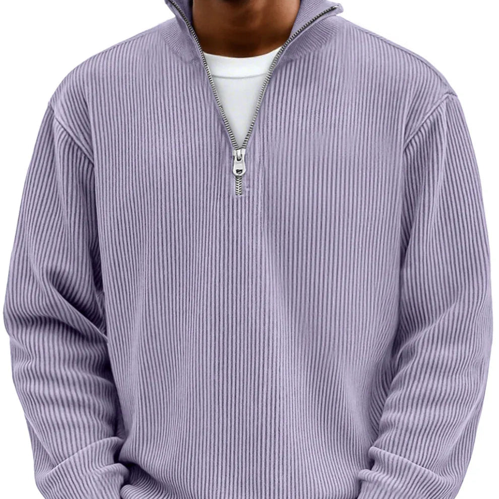 Ethan | Stylish Quarter Zip Sweater for Men - Cozy Half Zip Knit Design 10