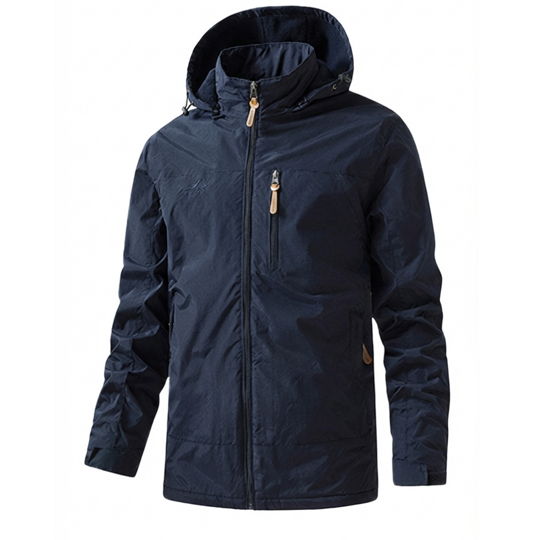Wyatt | Stylish Men's Jacket with Hood and Waterproof Features