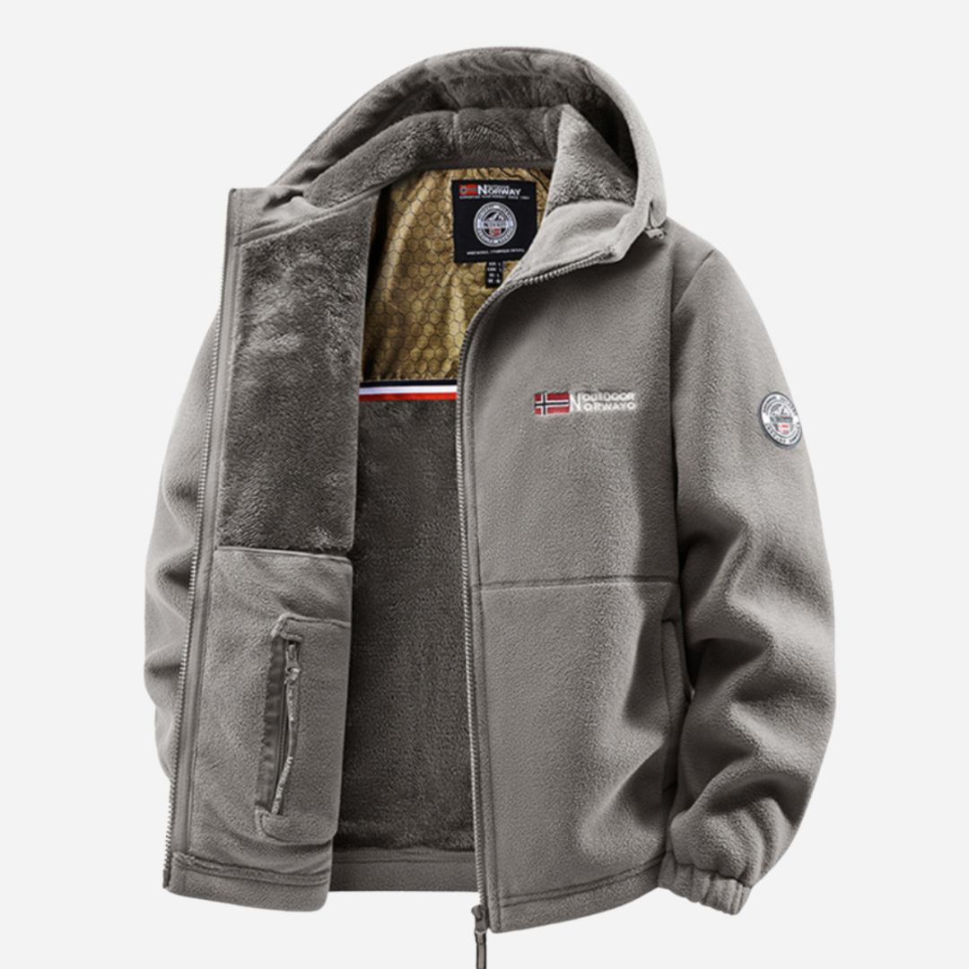 Adam | Stylish Men's Fleece Jacket for Ultimate Comfort and Warmth
