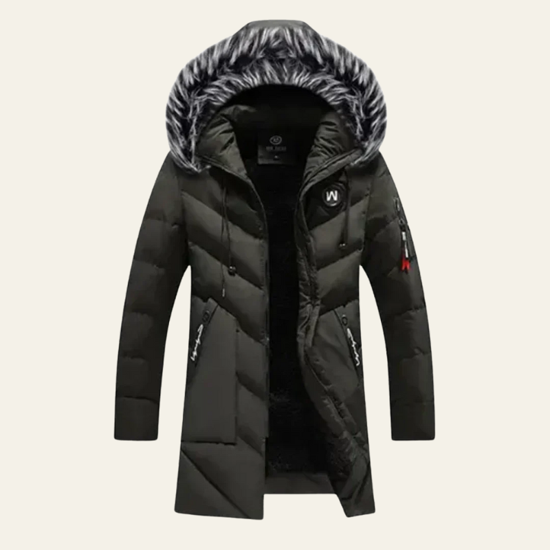 Liam | Stylish Hooded Puffer Parka for Men 3