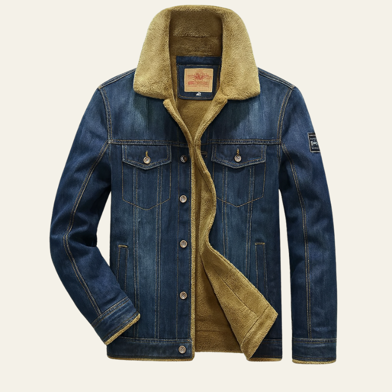 Liam | Stylish Men's Winter Jacket with Shearling Lining for Cold Weather 1