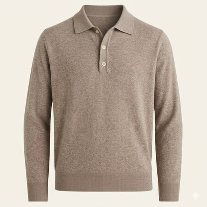Levi | Stylish Half-Button Polo Shirt for Men