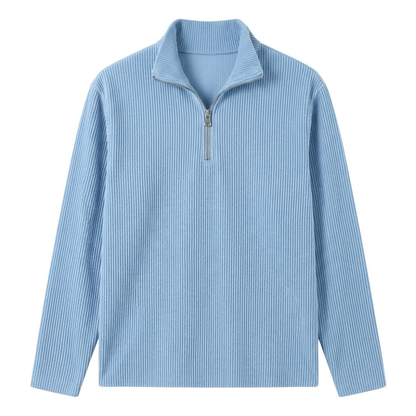 Mark | Stylish Quarter Zip Sweater for Men - Cozy Half Zip Knit Design