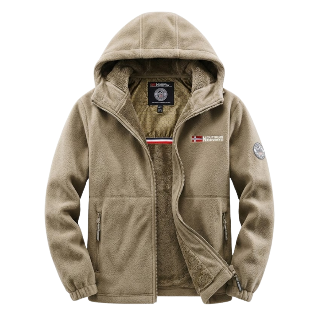 Adam | Stylish Men's Fleece Jacket for Ultimate Comfort and Warmth