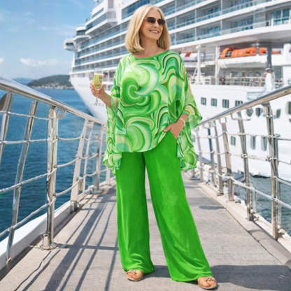 Sophie | Stylish Women's Loungewear Set with Flowing Top and Relaxed Pants