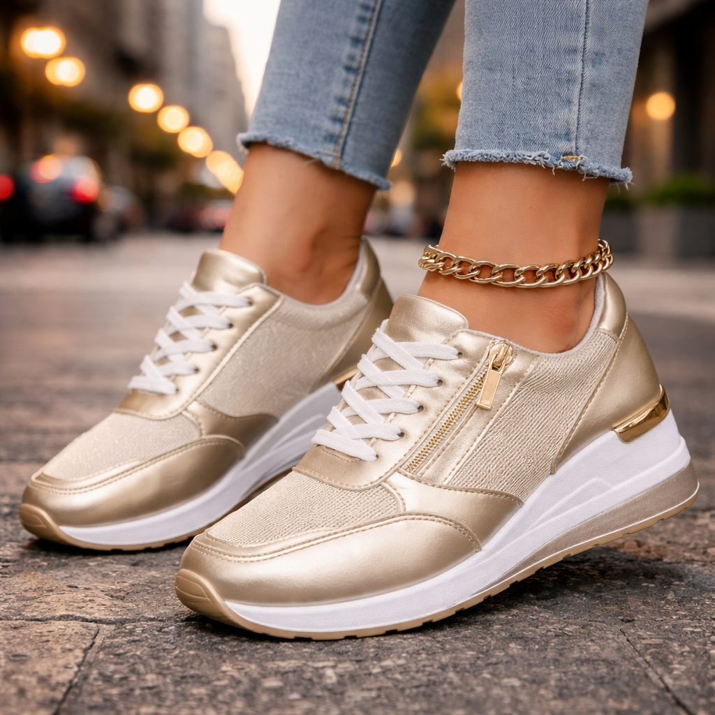 Ella | Cushioned Sneakers for Stylish Comfort and Everyday Wear 0