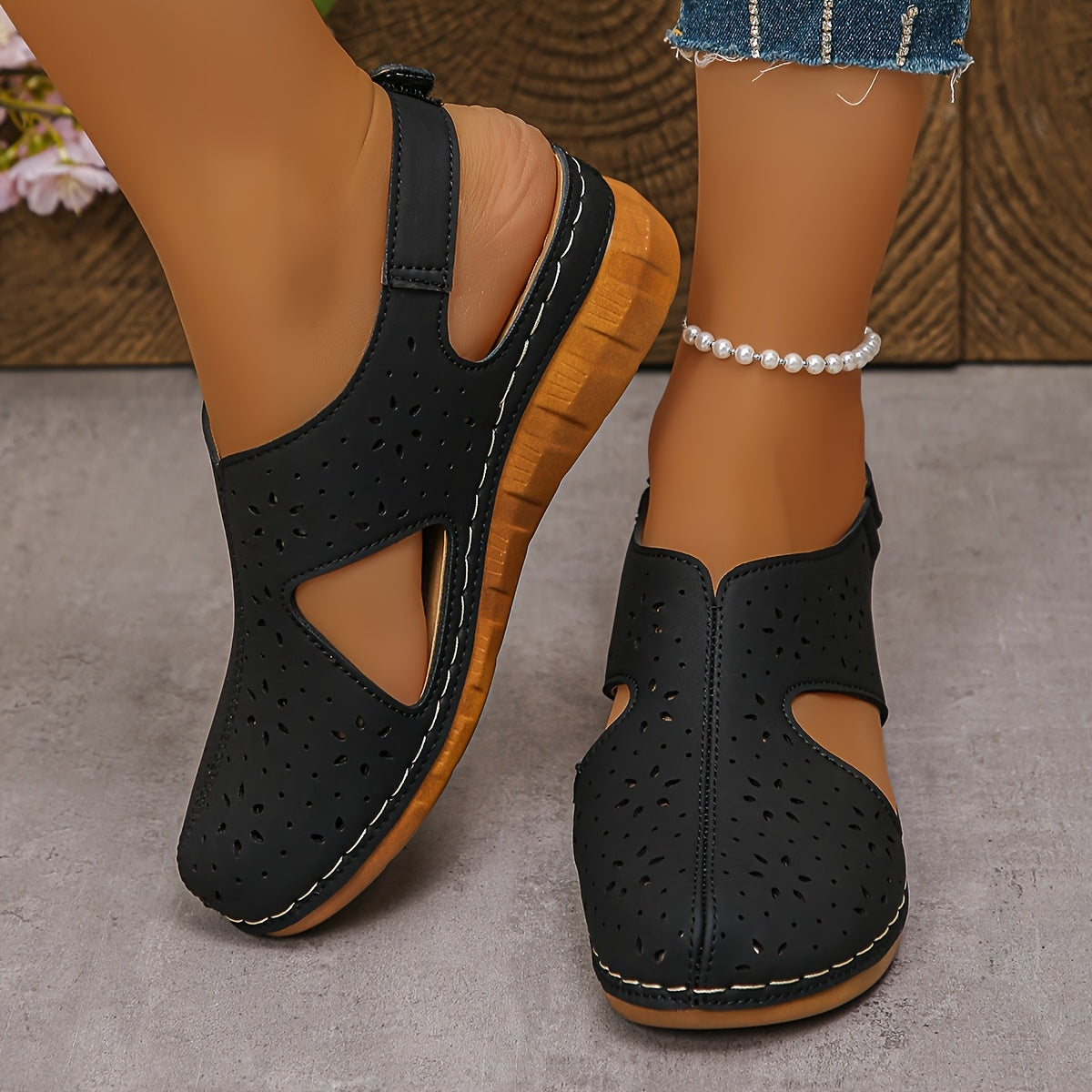 Ella | Stylish Wedge Sandals for Women with Orthopedic Support and Comfort 3