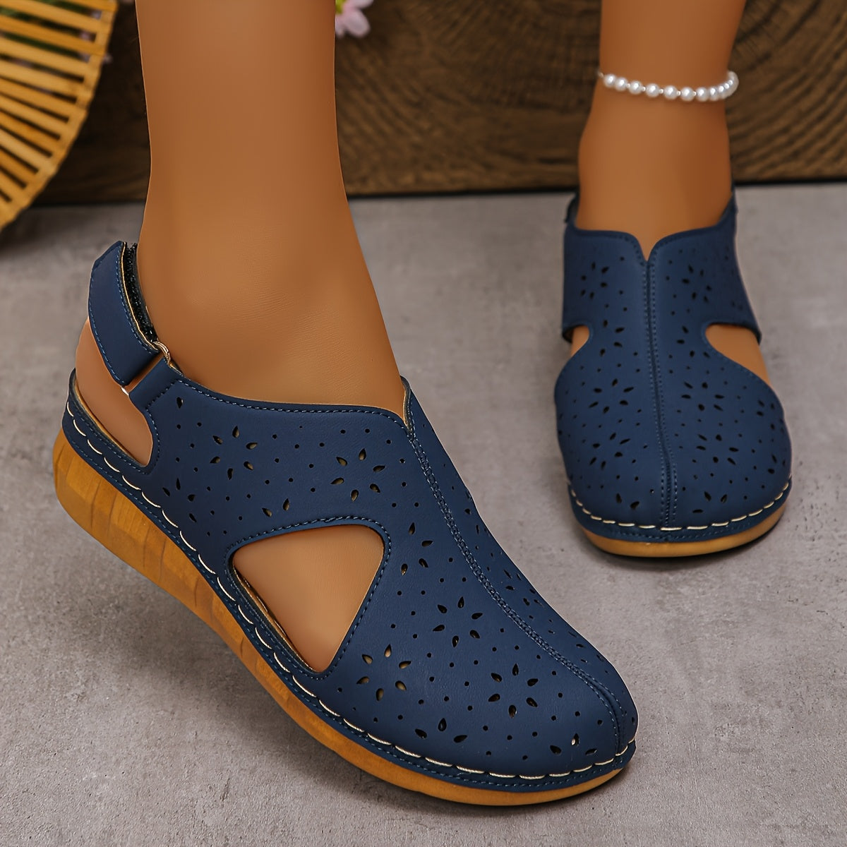 Ella | Stylish Wedge Sandals for Women with Orthopedic Support and Comfort 7