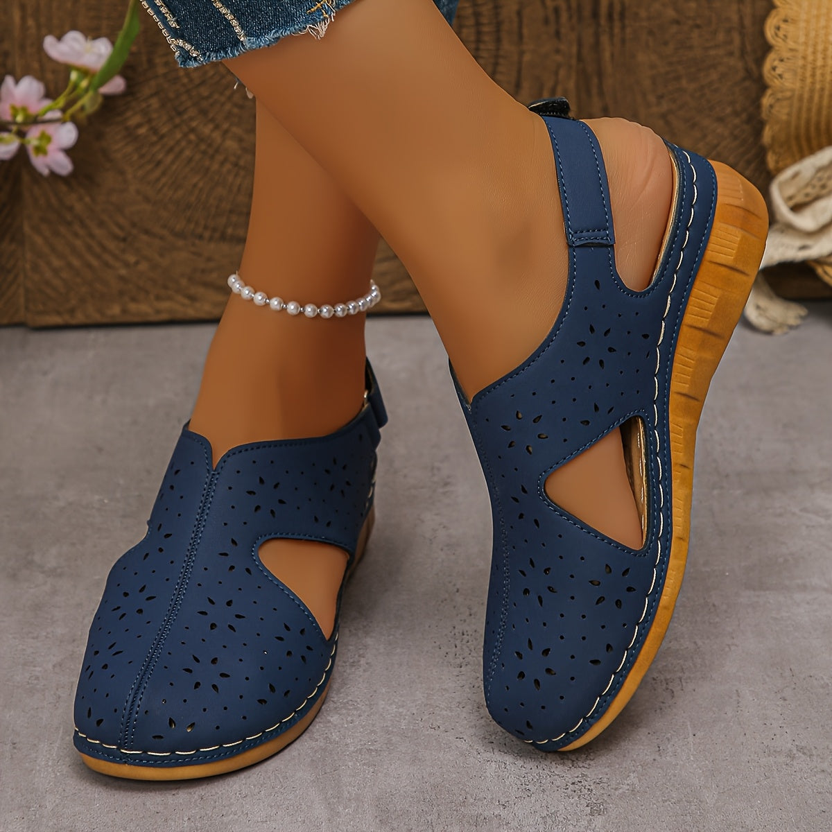 Ella | Stylish Wedge Sandals for Women with Orthopedic Support and Comfort 8