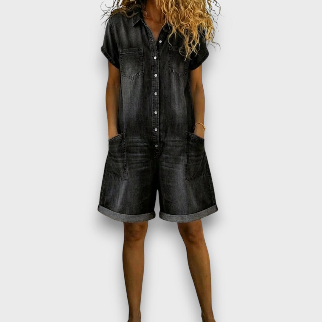 Emma | Stylish Denim Overalls for Women - Classic Vintage Look 2