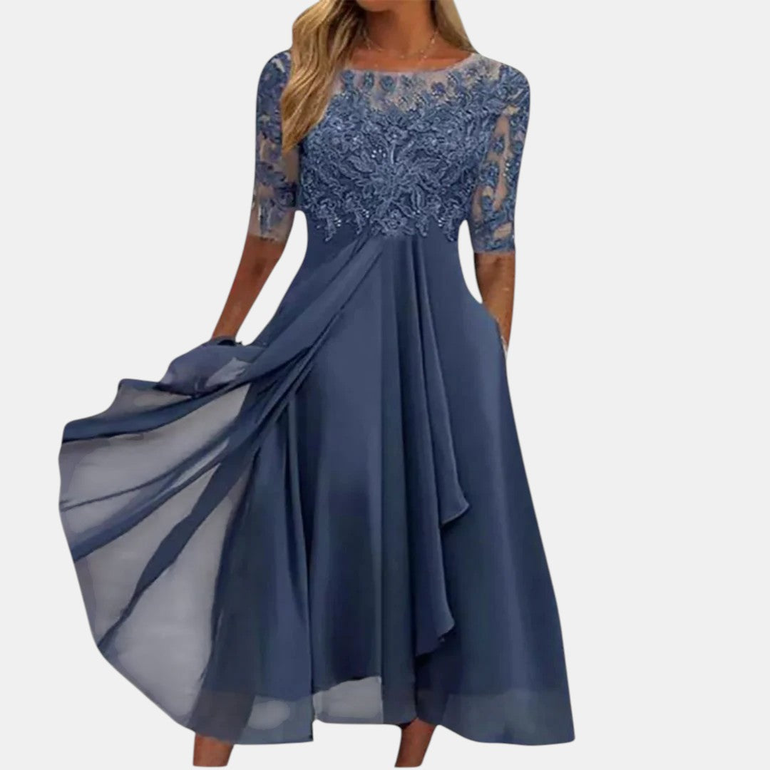 Emma | Timeless Lace Dress for Special Occasions 0