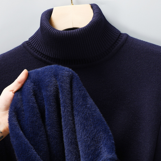 Ethan | Cozy Turtleneck Sweater for Men - Stylish Warm Pullover Knit Top 0