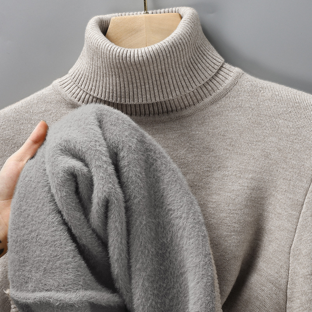 Ethan | Cozy Turtleneck Sweater for Men - Stylish Warm Pullover Knit Top 8