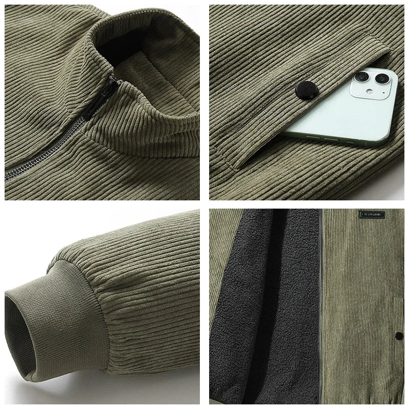 Ethan | Stylish Fleece Jacket for Men - Classic Warmth for Winter 5