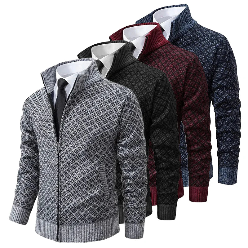 Ethan | Stylish Men's Cardigan Sweater for Effortless Everyday Elegance 1