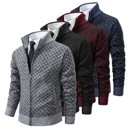 Ethan | Stylish Men's Cardigan Sweater for Effortless Everyday Elegance 1