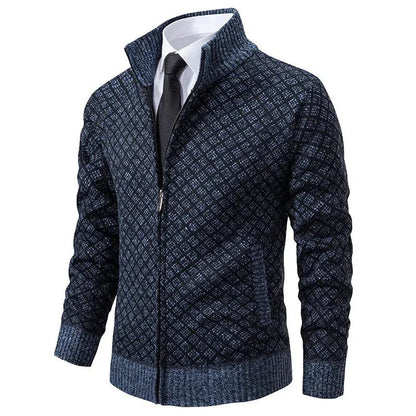 Ethan | Stylish Men's Cardigan Sweater for Effortless Everyday Elegance 5