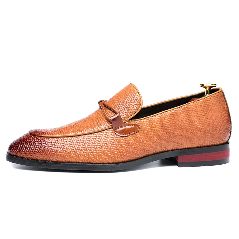 Ethan | Stylish Men's Loafers with Premium Leather and Textured Design 5