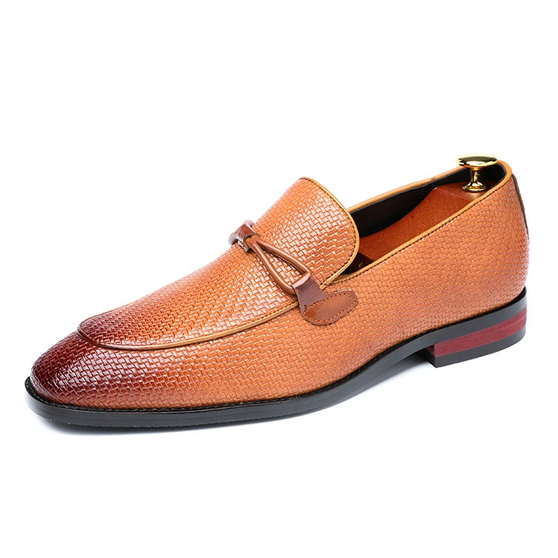 Ethan | Stylish Men's Loafers with Premium Leather and Textured Design 6