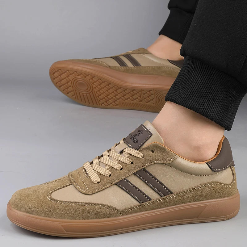 Ethan | Stylish Men's Trainers with Retro Suede Lace-Up Design 2