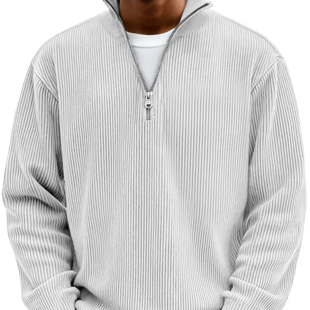 Ethan | Stylish Quarter Zip Sweater for Men - Cozy Half Zip Knit Design 5