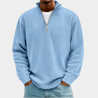 Ethan | Stylish Quarter Zip Sweater for Men - Cozy Half Zip Knit Design 6