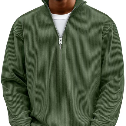 Ethan | Stylish Quarter Zip Sweater for Men - Cozy Half Zip Knit Design 8