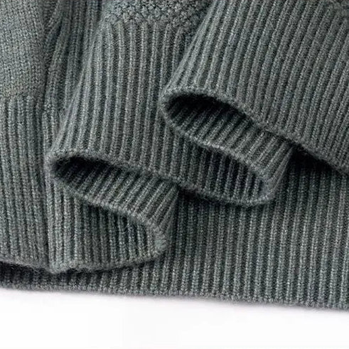 Ethan | Stylish Textured Mock Neck Sweater for Men, Perfect for Layering 8