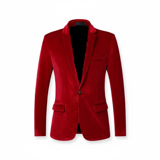 Benjamin | Stylish Men's Velvet Blazer Jacket for Casual and Formal Wear