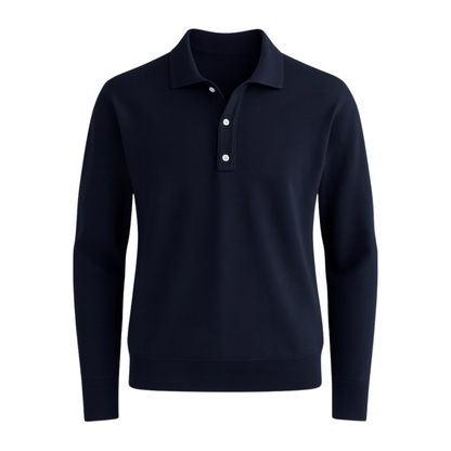 Levi | Stylish Half-Button Polo Shirt for Men