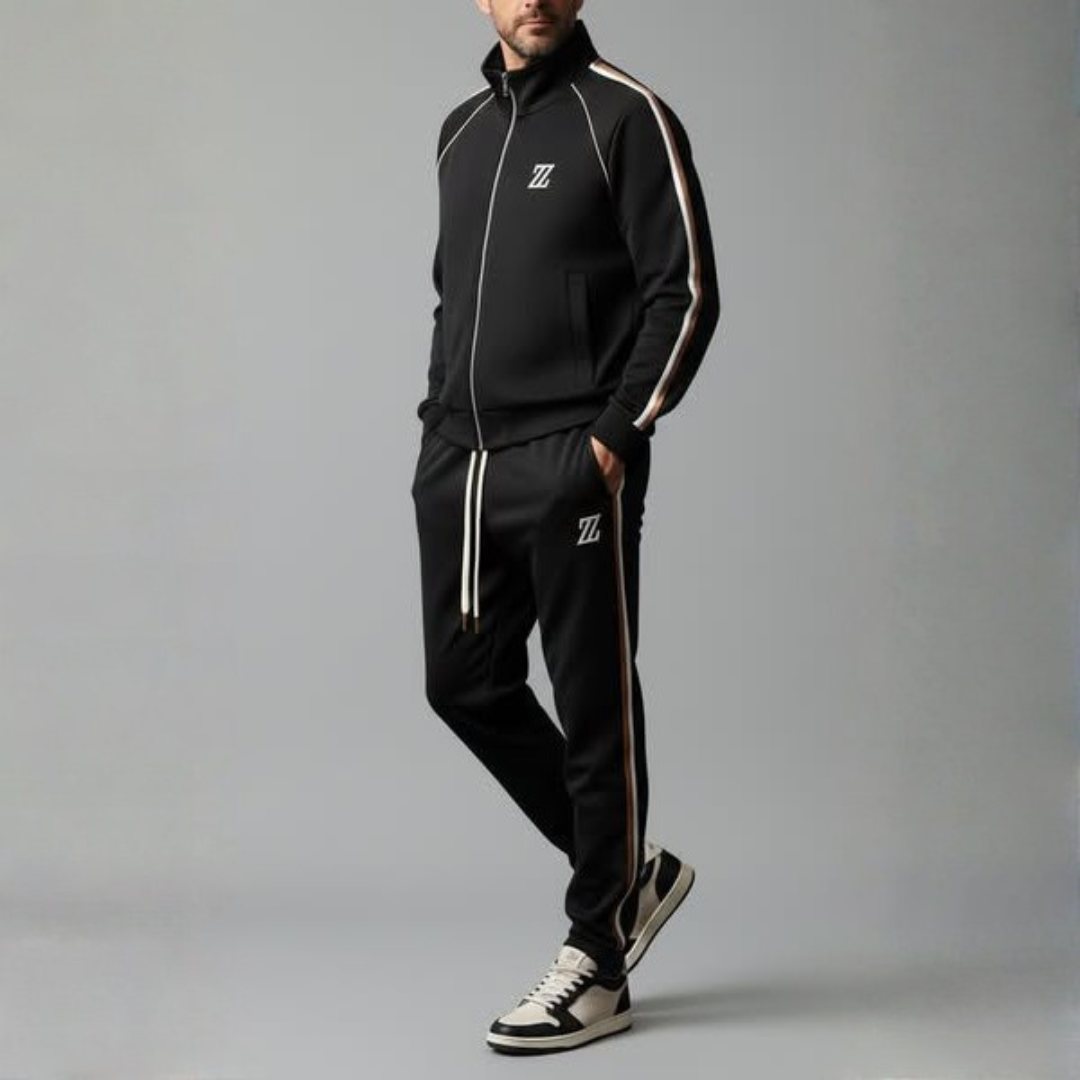 Liam | Comfortable Men's Tracksuit Set with Zip-Up Jacket and Pants