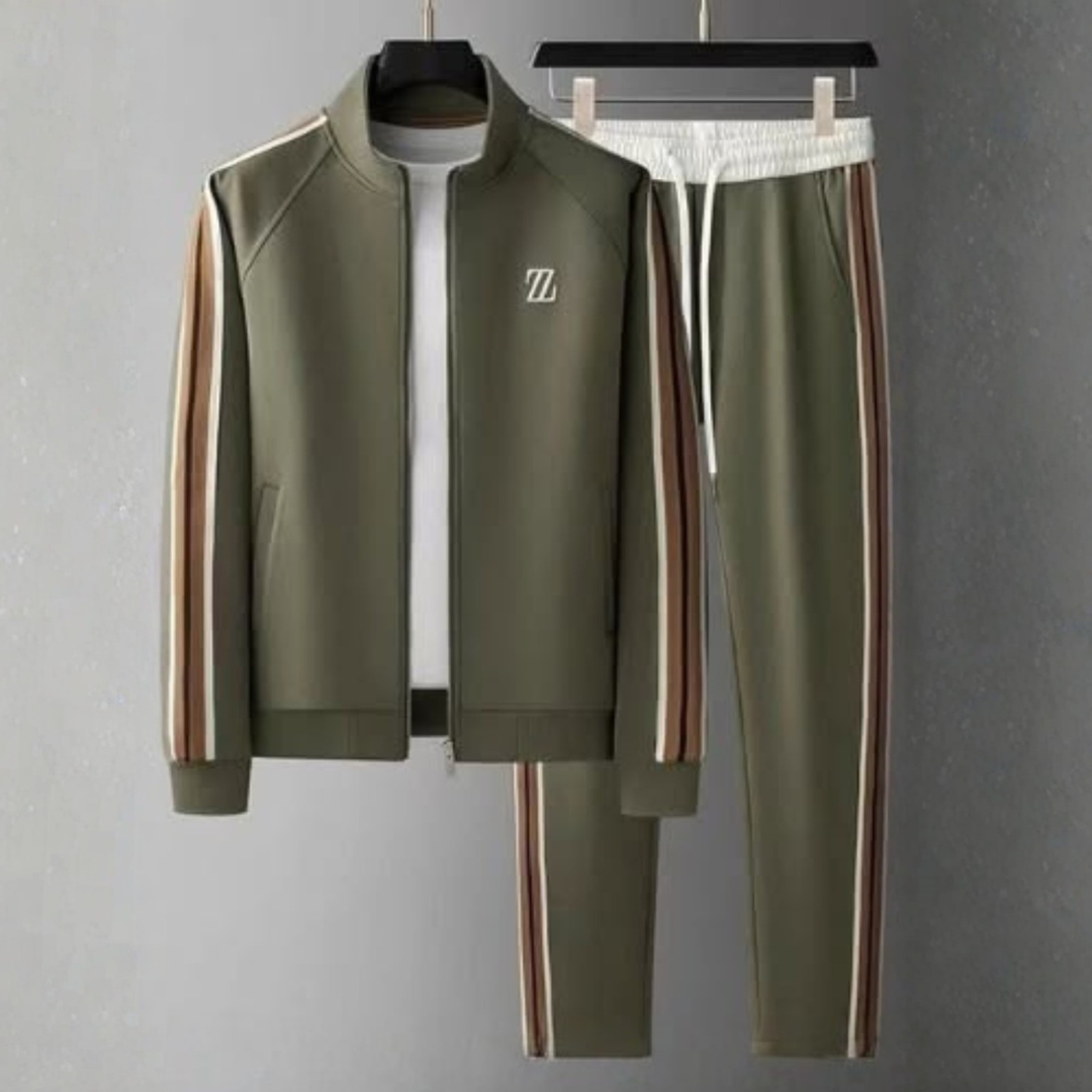 Liam | Comfortable Men's Tracksuit Set with Zip-Up Jacket and Pants