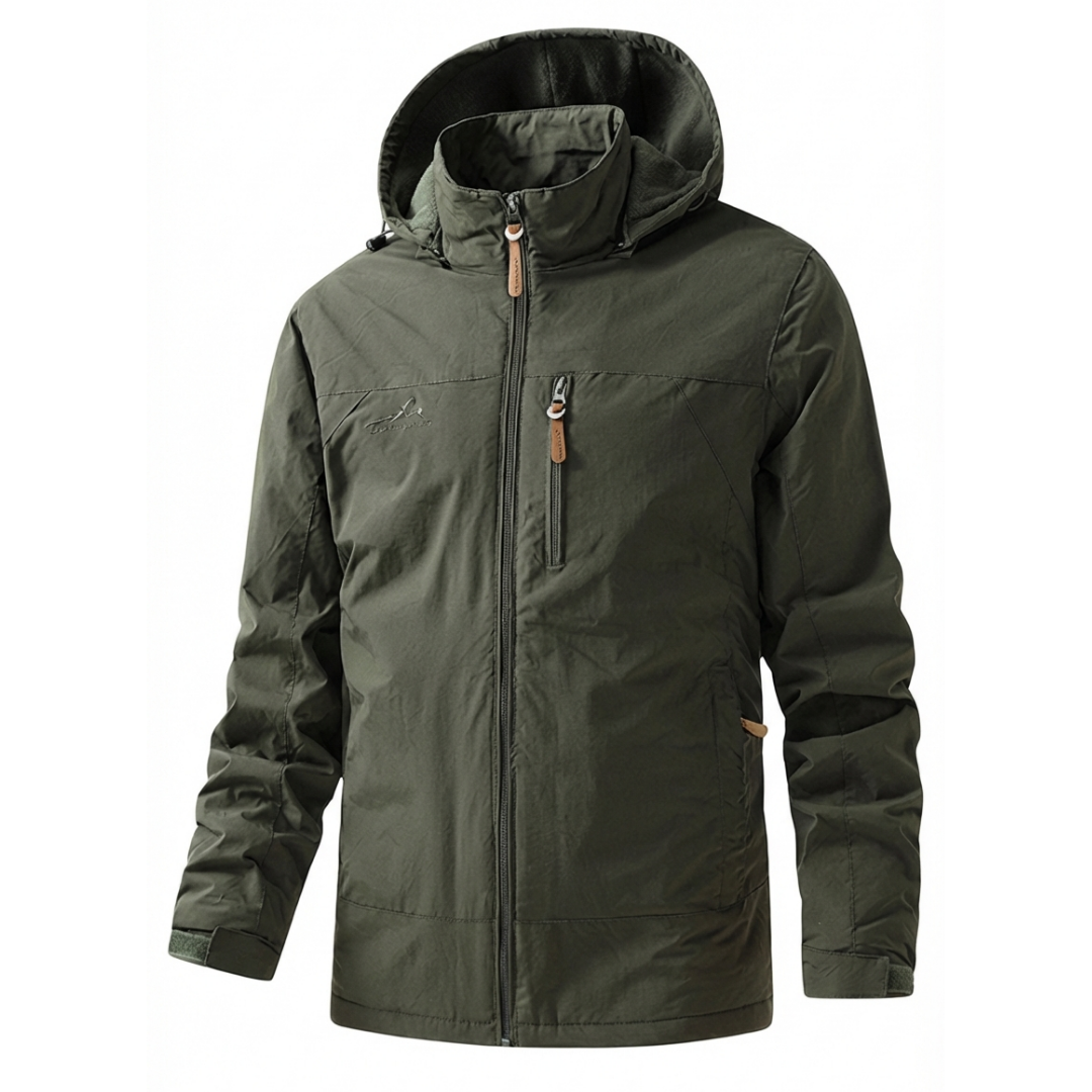 Wyatt | Stylish Men's Jacket with Hood and Waterproof Features