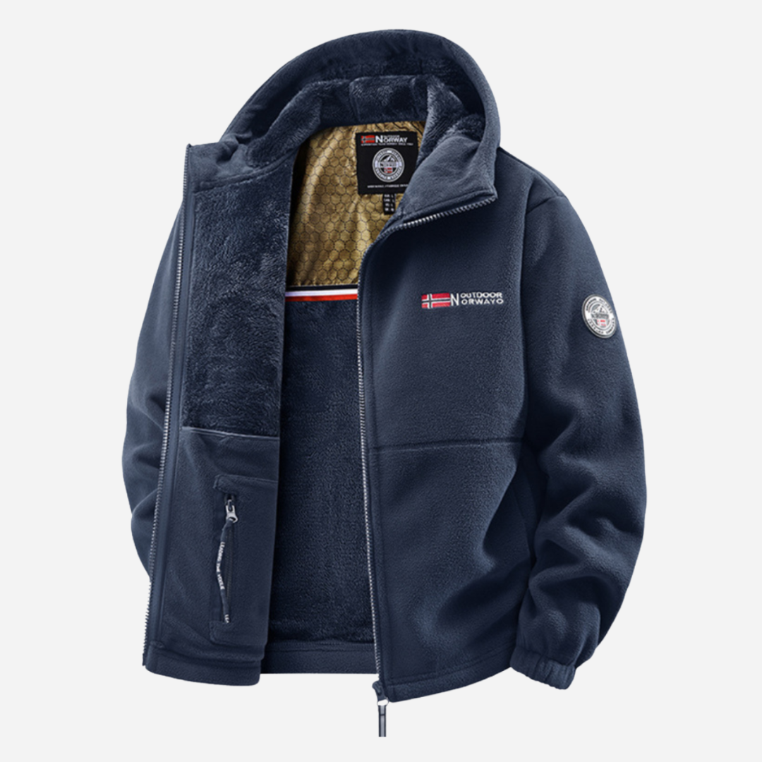 Adam | Stylish Men's Fleece Jacket for Ultimate Comfort and Warmth
