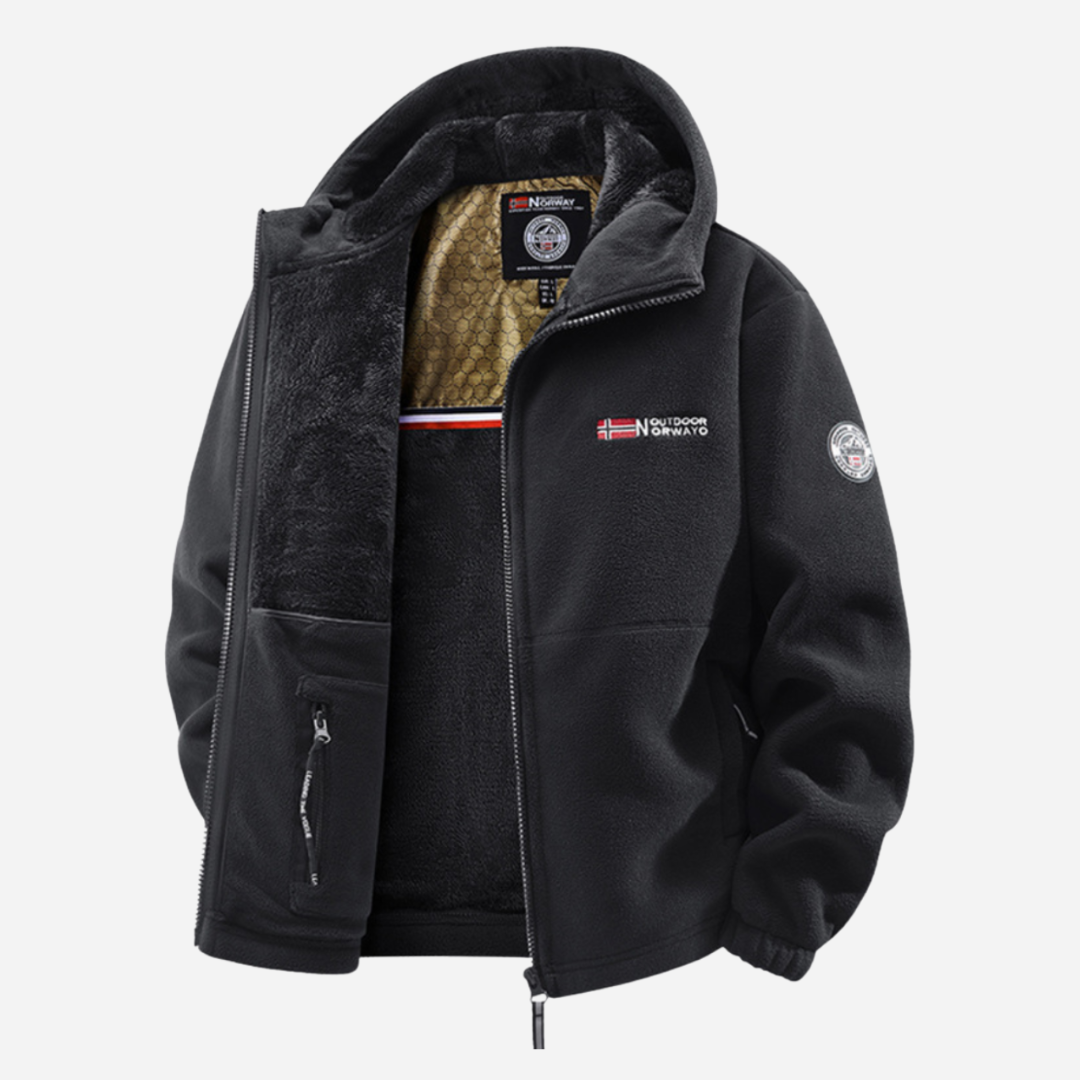 Adam | Stylish Men's Fleece Jacket for Ultimate Comfort and Warmth