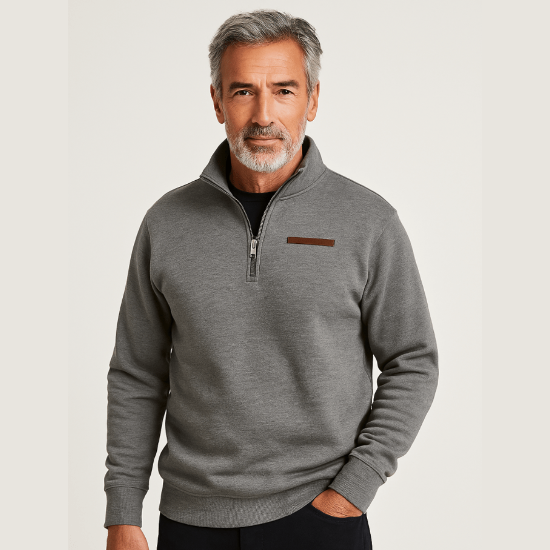 Ethan | Cozy Fleece Sweatshirt for Men’s Comfort and Style