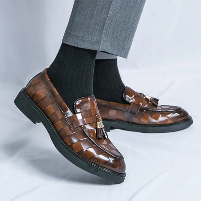 Liam | Classic Black Loafers for Men with Genuine Leather Comfort 5