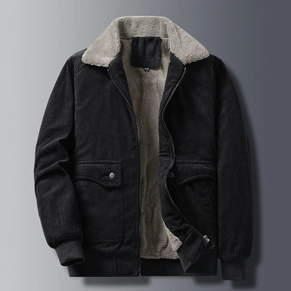 Liam | Classic Corduroy Jacket for Men with Soft Fleece Lining 1