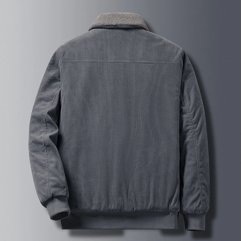 Liam | Classic Corduroy Jacket for Men with Soft Fleece Lining 3