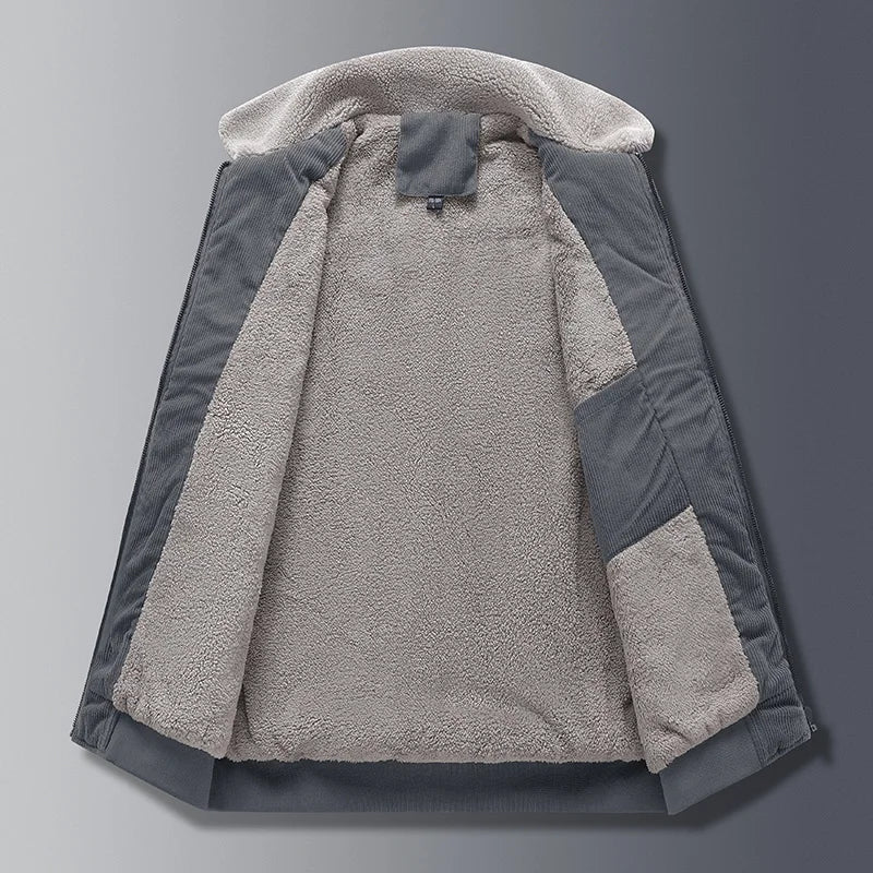 Liam | Classic Corduroy Jacket for Men with Soft Fleece Lining 4