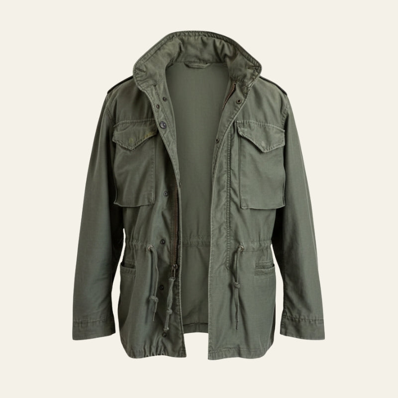 Liam | Classic Military-Inspired Utility Jacket for Men 0