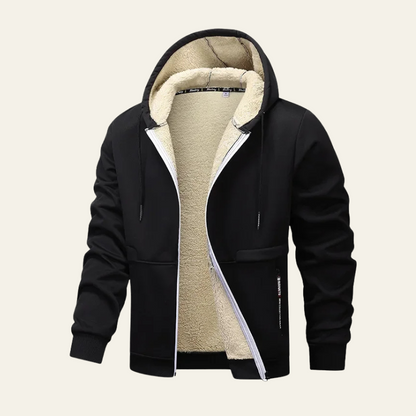 Liam | Stylish Fleece-Lined Hoodie Jacket for Men’s Casual Wear 6