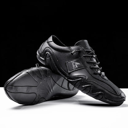 Liam | Stylish Handmade Leather Shoes with Unique Wavy Sole for Men 5