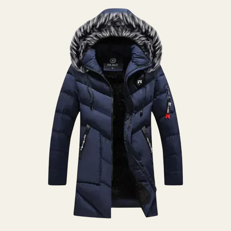 Liam | Stylish Hooded Puffer Parka for Men 1
