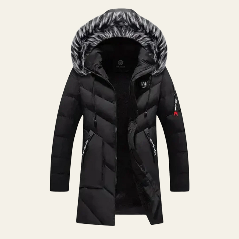 Liam | Stylish Hooded Puffer Parka for Men 2