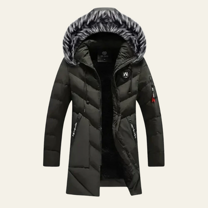 Liam | Stylish Hooded Puffer Parka for Men 3