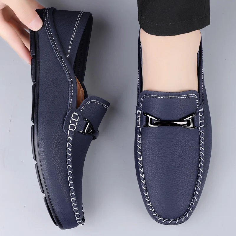 Liam | Stylish Men’s Black Loafers for Effortless Casual Elegance 2