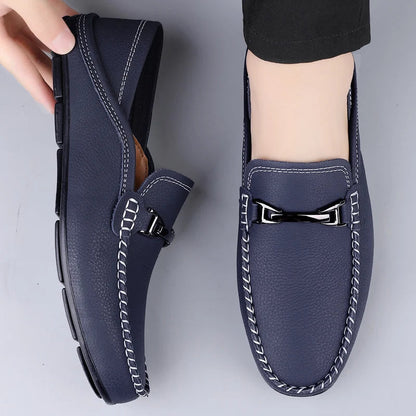 Liam | Stylish Men’s Black Loafers for Effortless Casual Elegance 2