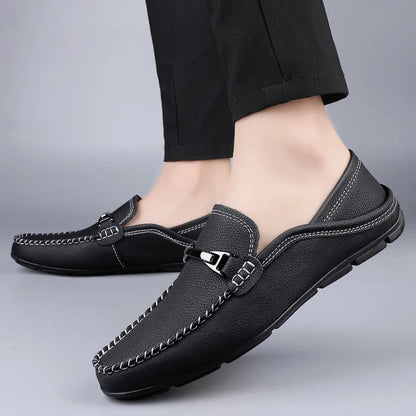 Liam | Stylish Men’s Black Loafers for Effortless Casual Elegance 4