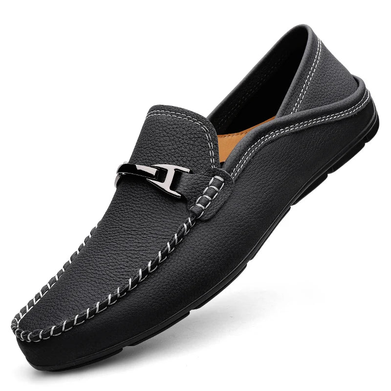 Liam | Stylish Men’s Black Loafers for Effortless Casual Elegance 5